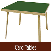 card tables