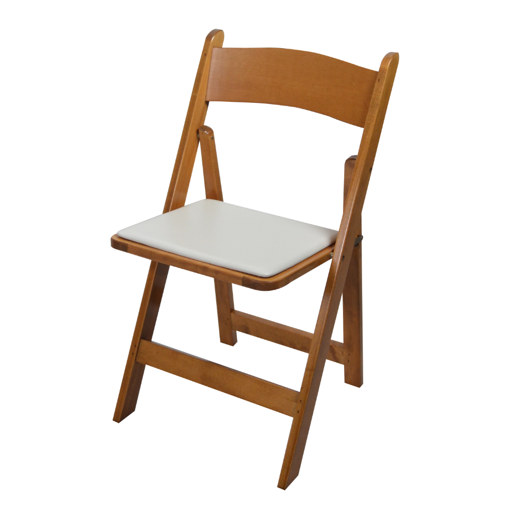 Kestell Furniture #210 Maple Folding Chair, Package of 2