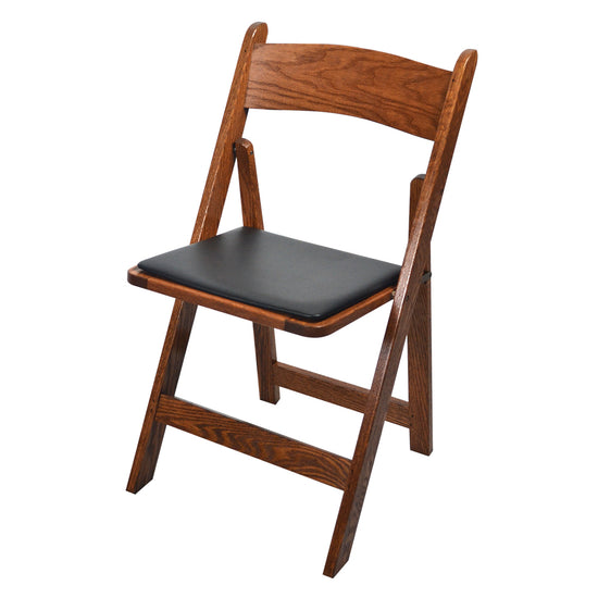 Kestell Furniture #210 Oak Folding Chair, Package of 2